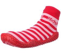 Playshoes Zapatillas de Playa con protección UV Raya, Zapatos de Agua, Unisex niños, Rojo/Rosa (Red/Pink), 18/19 EU