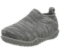 Playshoes Zapatillas de Punto, Pantuflas, Unisex niños, Gris (Grey 33), 24/25 EU