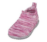 Playshoes Zapatillas de Punto, Pantuflas, Unisex niños, Rosa (Pink 18), 20/21 EU