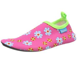 Playshoes Zapatos Descalzos, Zapatos para deportes Acuáticos Unisex niños, Flores, 20/21 EU