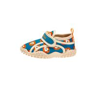 PLAYSHOES Zapatos para playa y agua 'Dschungel' crema / petróleo / naranja 24-25 crema / petróleo / naranja