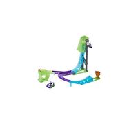 Playskool Heroes Transformers Rescue Bots Flip Racers Pista de carreras inversa Blurr