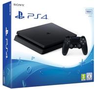 Playstation 4 Consola versión Slim (PS4)| Capacidad 500GB | Chasis tipo F | Color negro
