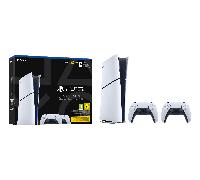 playstation 5 slim digital chasis e 825gb con 2 mandos dualsense