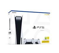 Sony - PlayStation 5 - Bundle 2 Controller Wireless DualSense 825 GB Wifi Negro, Blanco