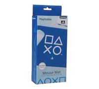 Playstation - Alfombrilla de ratón (100% caucho), diseño de símbolos, color blanco y azul