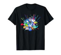 Playstation Astrobot And Friends Power Up Group Shot Camiseta
