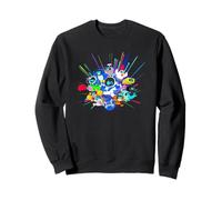 Playstation Astrobot And Friends Power Up Group Shot Sudadera