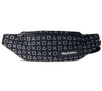 PlayStation Button Symbols - Riñonera Unisex, Negro, Talla única, Clásico