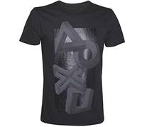 Playstation: Buttons Impossible Perspective Artwork (T-Shirt Unisex Tg. L)