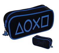Playstation estuche escolar, azul para niños.