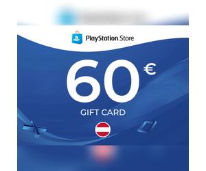 PlayStation Gift Card 60 EUR - AUSTRIA
