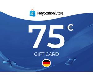 PlayStation Gift Card 75 EUR - GERMANY