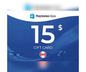 PlayStation Gift Card PSN 15 CAD - CANADA