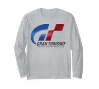 PlayStation Gran Turismo The Real Driving Simulator Logo Manga Larga