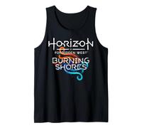 PlayStation Horizon Forbidden West Burning Shores Waves Camiseta sin Mangas