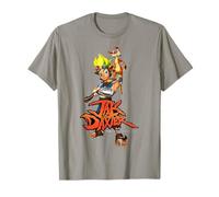 PlayStation Jak and Daxter Classic Duo Pose and Logo Camiseta