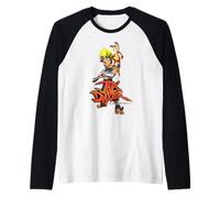 PlayStation Jak and Daxter Classic Duo Pose and Logo Camiseta Manga Raglan