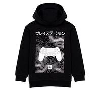 Playstation Kids Hoodie Chicos Juegos Japonés Logo Black Jumper Jacket 5-6 años