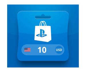 PlayStation Network Card USD 10 Gift Card US