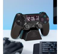 Playstation PS4 Reloj despertador digital para niños LED Batería Tiempo Luz
