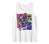 PlayStation Sly Cooper Bentley and Murray Action Panels Camiseta sin Mangas