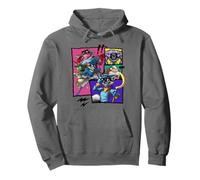 PlayStation Sly Cooper Bentley and Murray Action Panels Sudadera con Capucha