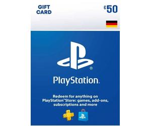 PLAYSTATION STORE GIFT CARD - 50 EUR (Germany)