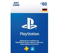 PLAYSTATION STORE GIFT CARD - 60 EUR (Germany)