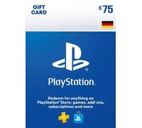 PLAYSTATION STORE GIFT CARD - 75 EUR (Germany)