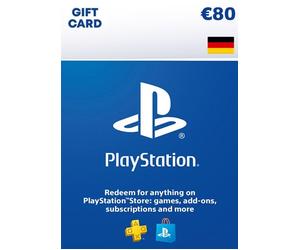 PLAYSTATION STORE GIFT CARD - 80 EUR (Germany)