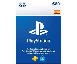 PLAYSTATION STORE GIFT CARD - 80 EUR (Spain)