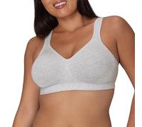 Playtex 18 Hour Cotton Stretch Ultimate Lift & Support Wirefree Bra (US474C) -Grey Heath -40D