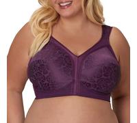 Playtex 18 Hour Original Comfort Strap Wirefree Bra, Sujetador, Plum Majestic, 95D