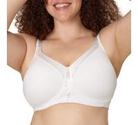 Playtex 18 Hour Silky Sleek Smoothing Wirefree Bra, Sujetador, Blanco, 110F