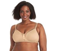 Playtex 18 Hour Silky Sleek Smoothing Wirefree Bra, Sujetador, Meat, 100D