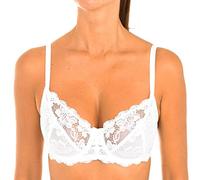 Playtex Bra Essential Elegance Underwire X1, Bra, Mujer, Blanco (White), 100C