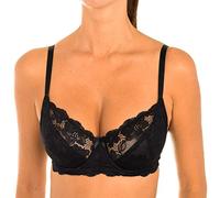 Playtex Bra Essential Elegance Underwire X1, Bra, Mujer, Negro (Black), 90D