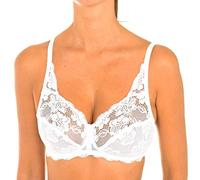 Playtex Bra Essential Elegance Wireless Lace Women x1, Blanco (White), 80D