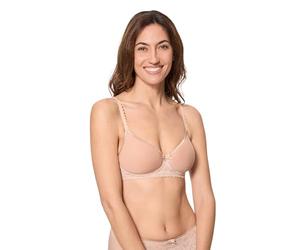 Playtex Bra Flower Elegance Spacer Non Wire, Bra, Mujer, Beige (Skin), 100C