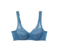 Playtex Bra Woman Playtex Classic Lace Support Recycled Underwire Bra x1, Azul (Blue), 80D