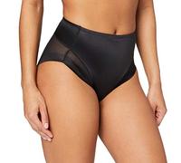 Playtex Braga Faja Falso Tanga de Control Braguita, Mujer, Negro (Negro 001), 42 (Tamaño del Fabricante:L)