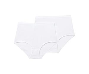 Playtex Braga Maxi Algodón Bio, Brief, Mujer, Blanco (White), 4XL