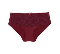 Playtex Braga Midi Flower Elegance Mujer x1, Rojo, XS