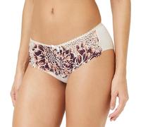 Playtex Braga Midi Flower Elegance Mujer x1, Rojo, XXL