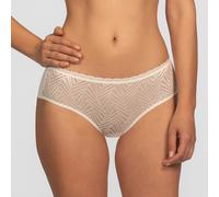 PLAYTEX Braguita midi con encaje gráfico Ideal Posture. Color nácar