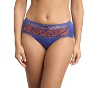 PLAYTEX Braguita tipo culote midi Flower Elegance. Color Azul oasis