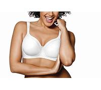 Playtex Brasier sin varillas para mujer con forma de balcón y figura completa sin varillas 4824, blanco, 115D