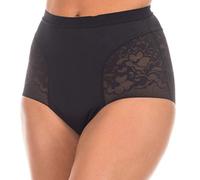 Playtex Brief Woman Expert in Silhouette Maxi Brief x1, Negro (Black), L