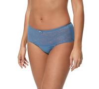 Playtex Classic Lace Support Recycled Midi Brief X1, Brief, Mujer, Azul (Blue), L